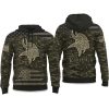 2025 Vikings Salute to Service Camo Hoodie 1