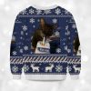 2025 Winston Cat Smoking Christmas Ugly Sweater