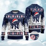 2025 Yankees Snowflakes Christmas Ugly Sweater