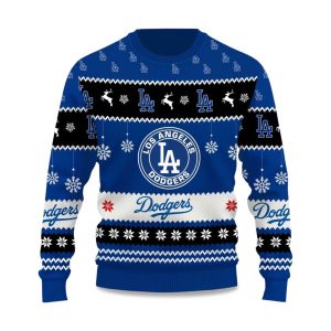 Dodgers Back To Back World Series 2025 Champions Ugly Christmas Sweater