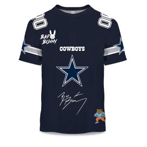 Personalized Cowboys Bad Bunny Bowl LX 2025 2026 Shirt 1