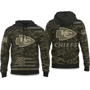 2025 Chiefs Salute to Service Camo Hoodie 1