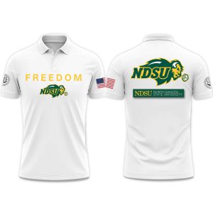 North Dakota State University Freedom 2025 Polo Shirt
