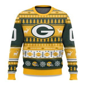 2025 Christmas Packers Personalized Ugly Sweater 1
