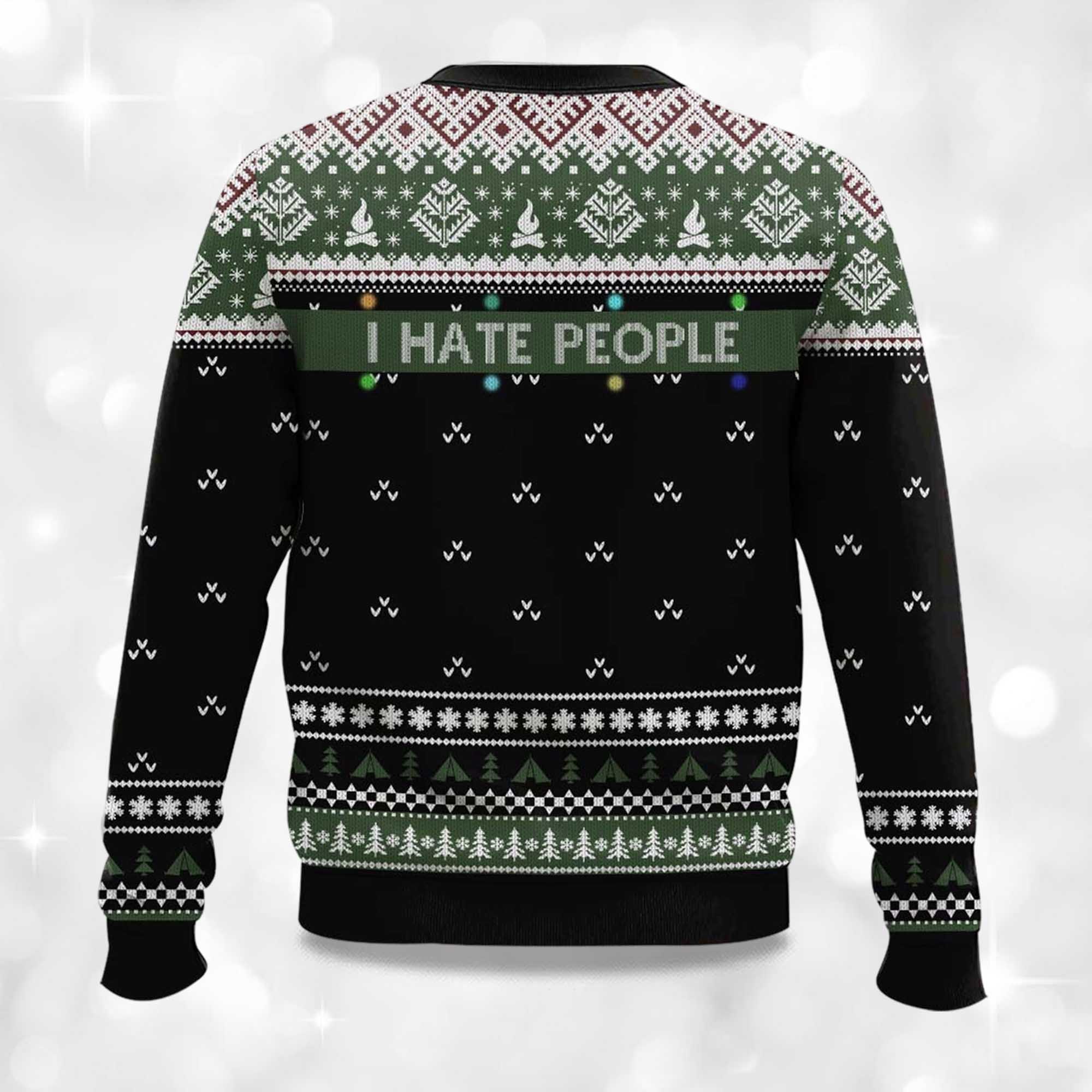 All I Want For Christmas Is Camping Ugly Christmas Sweater 2 All I Want For Christmas Is Camping Ugly Christmas Sweater 2