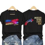 America Fest 2025 America's Future Starts Here T-Shirt