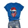 American Flag Football Christmas T-Shirt 6 American Flag Football Christmas T Shirt