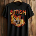Autistic Funny Skeleton Shirt
