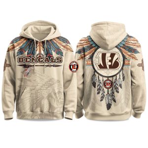 2025 Bengals Native American Heritage Month Hoodie 1