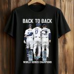 Back To Back World Series Champions 2025 Dodgers Shirt