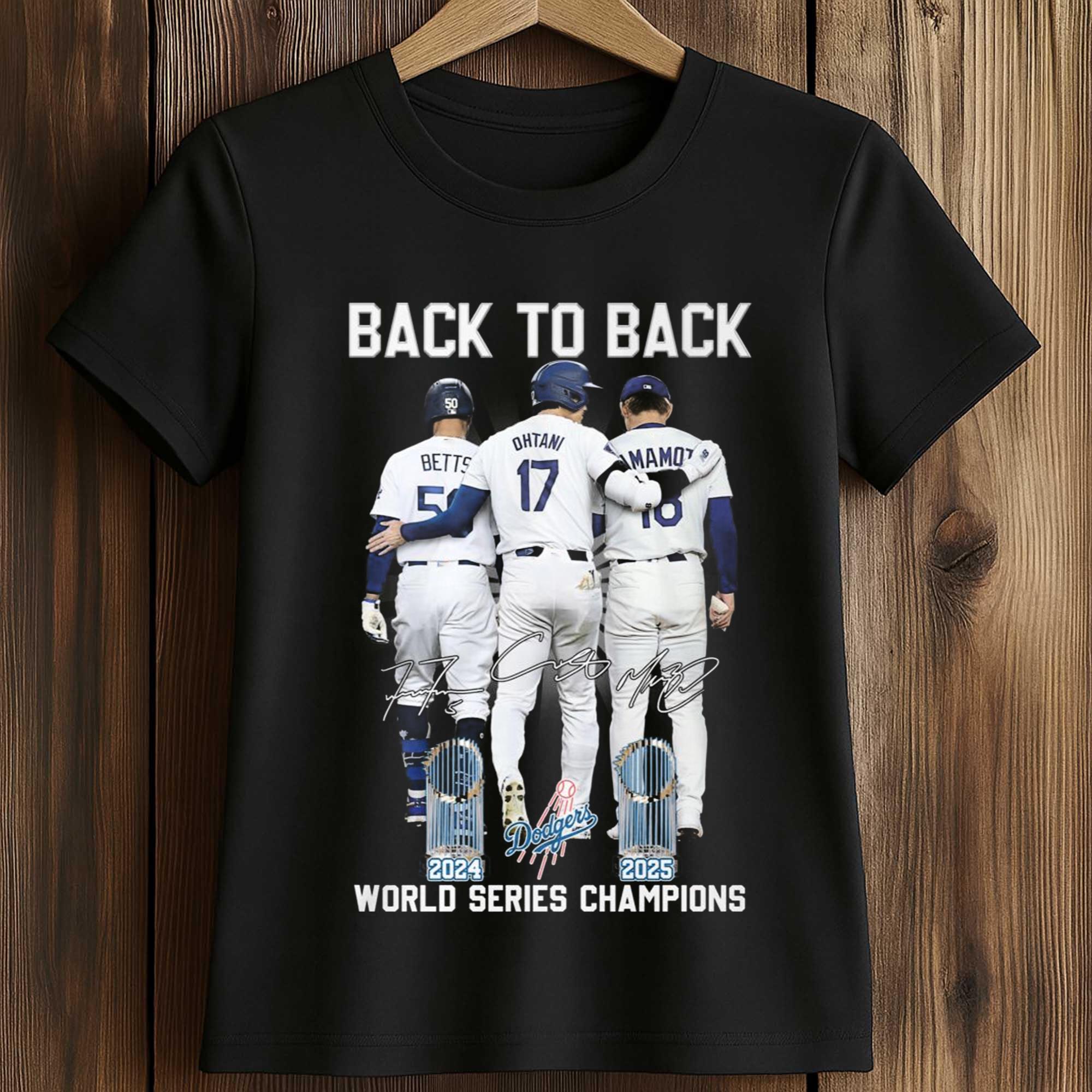 Back To Back World Series Champions 2025 Dodgers Shirt 2 Back To Back World Series Champions 2025 Dodgers Shirt