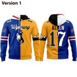 Bills Josh Allen Wyoming Cowboys 2025 Hoodie