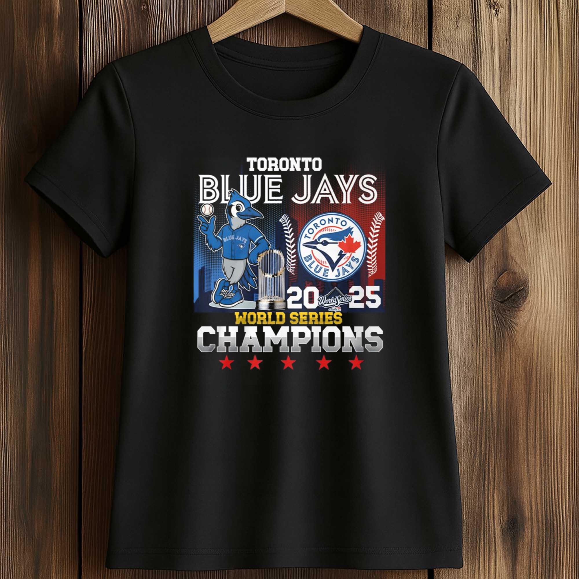 Blue Jays 2025 World Series Champions T-Shirt 2 Blue Jays 2025 World Series Champions T Shirt