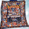 Broncos 65th Anniversary 1960 2026 Fleece Blanket 1