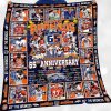 Broncos 65th Anniversary 1960-2025 Fleece Blanket 3 Broncos 66th Anniversary 1960 2026 Fleece Blanket 2