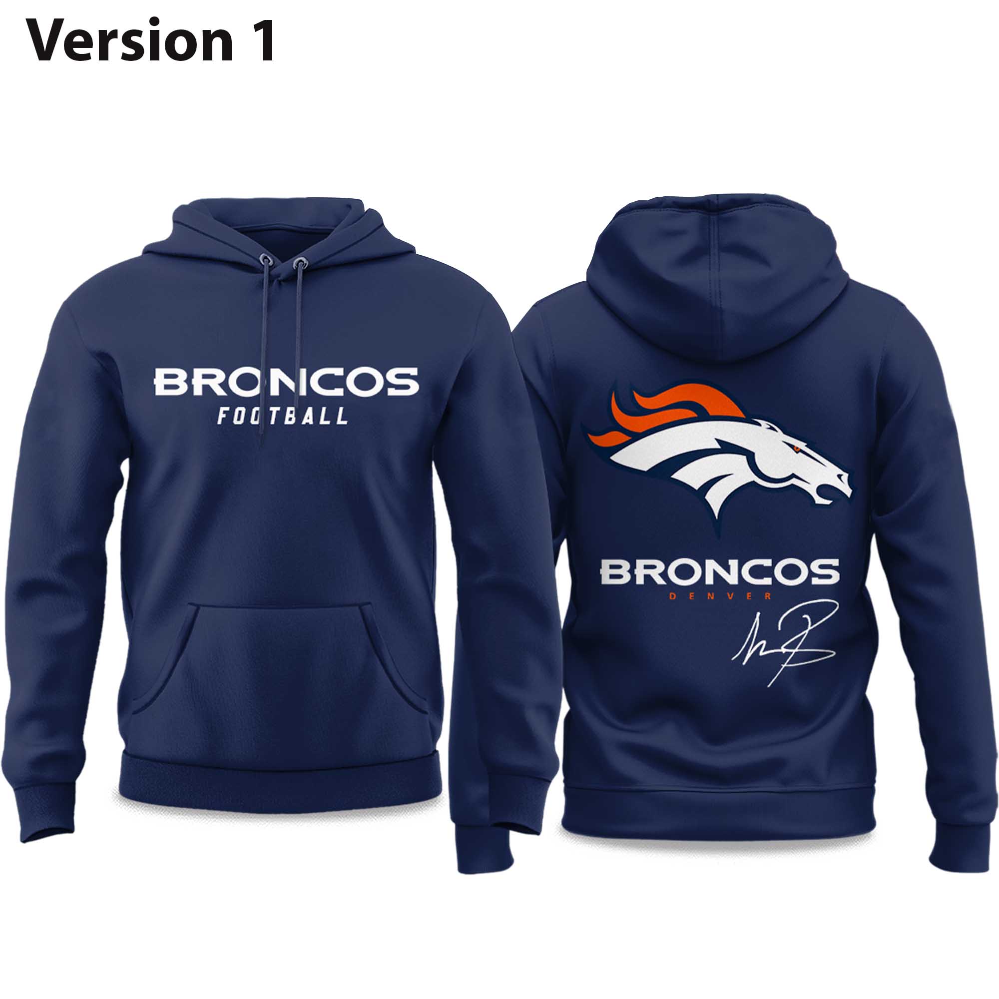 Broncos Sean Payton Signature 2025 Hoodie Broncos Sean Payton Signature 2025 Hoodie