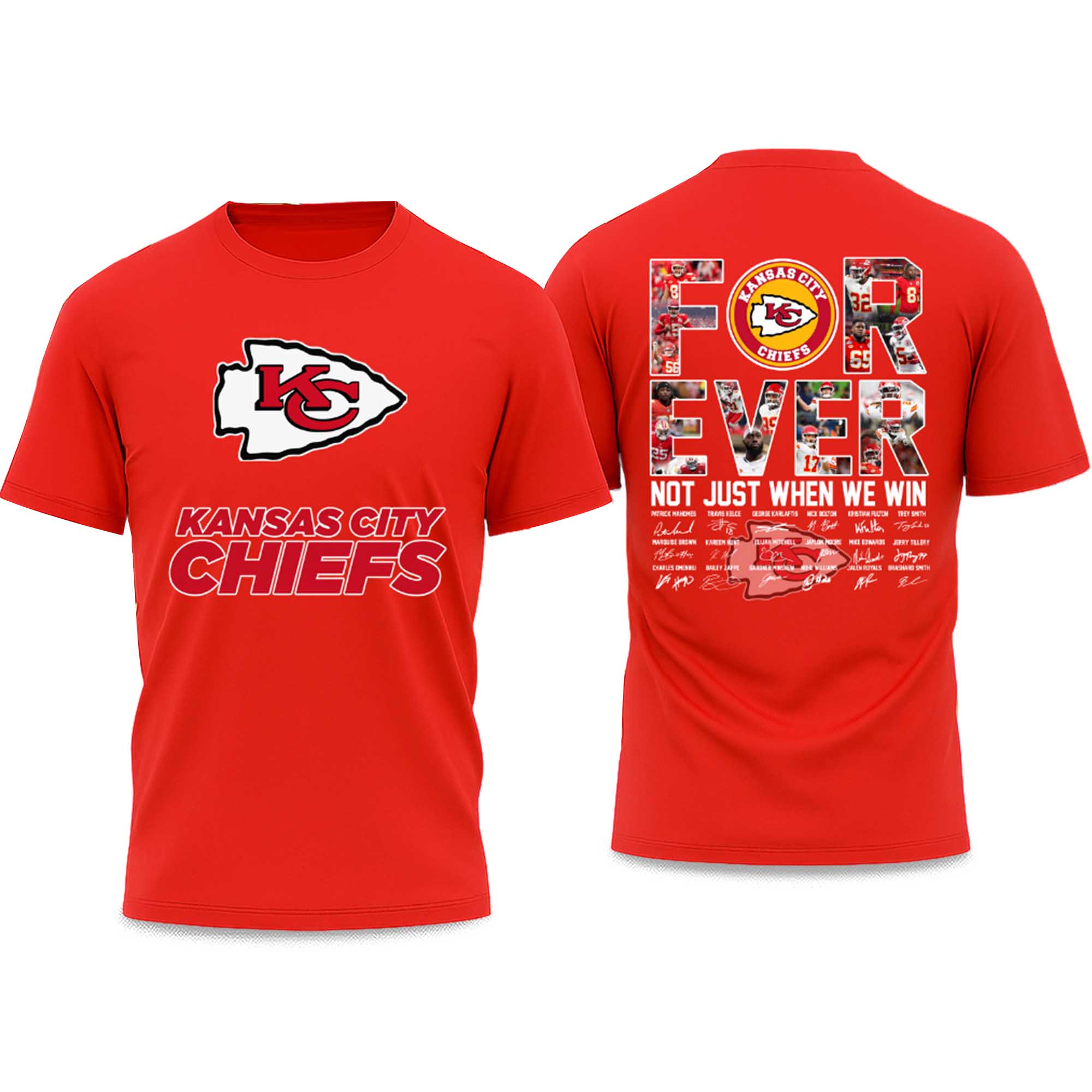Chiefs Forever Not Just When We Win Shirt Chiefs Forever Not Just When We Win Shirt