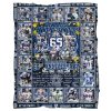 Cowboys 65th Anniversary 1960-2025 Fleece Blanket 6 Cowboys 65th Anniversary 1960 2025 Fleece Blanket