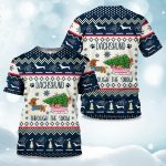 Dachshund Through The Snow Christmas T-Shirt