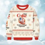Diet Coke Is Just A Fridge Cigarette Christmas Ugly Sweater