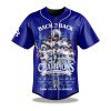 Dodgers Back 2 Back World Series 2025 Jersey 7 Dodgers Back 2 Back World Series 2025 Jersey