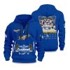 Dodgers Back To Back World Series Champions 2025 Quarter Zip Hoodie