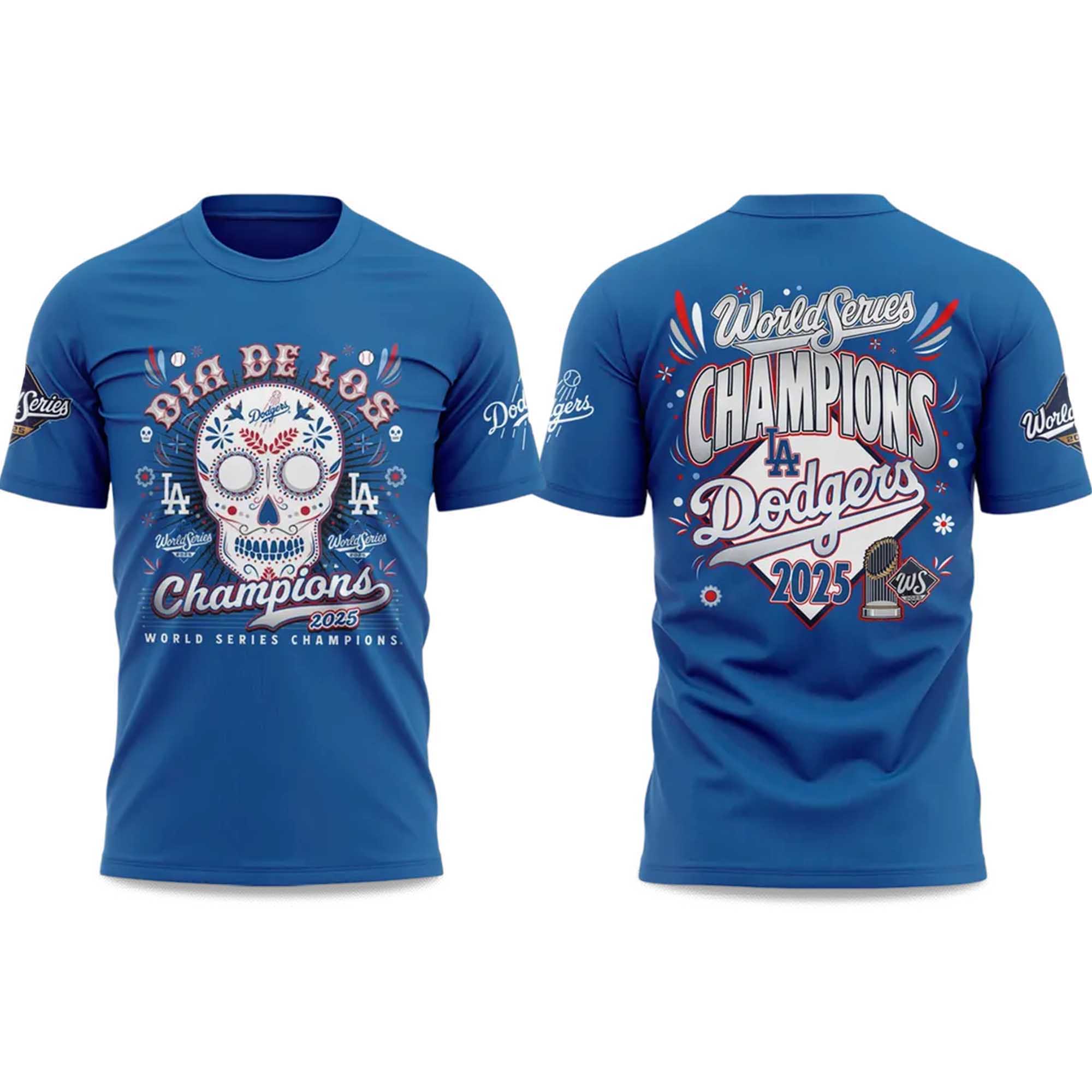 Dodgers Dia De Los World Series Champions 2025 Hoodie 2 Dodgers Dia De Los World Series Champions 2025 Hoodie