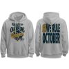 Dodgers We Rule October World Series Champions 2025 Hoodie