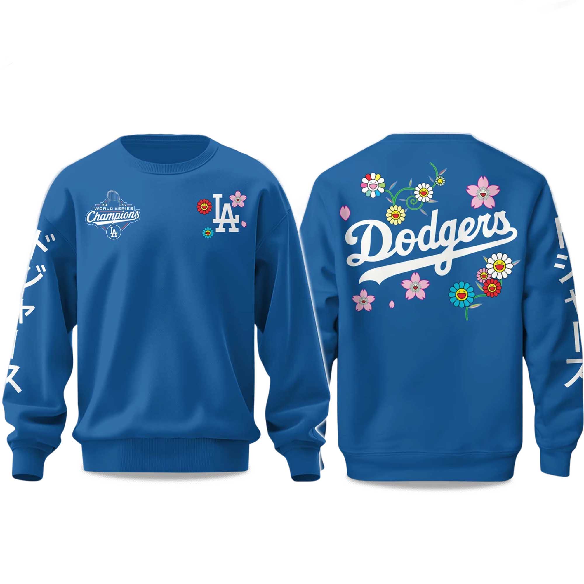 Dodgers x Murakami 2025 World Series Champions Sweatshirt 2 Dodgers x Murakami 2025 World Series Champions Sweashirt