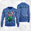 EXCEL Sheets Reindeer Ugly Christmas Sweater