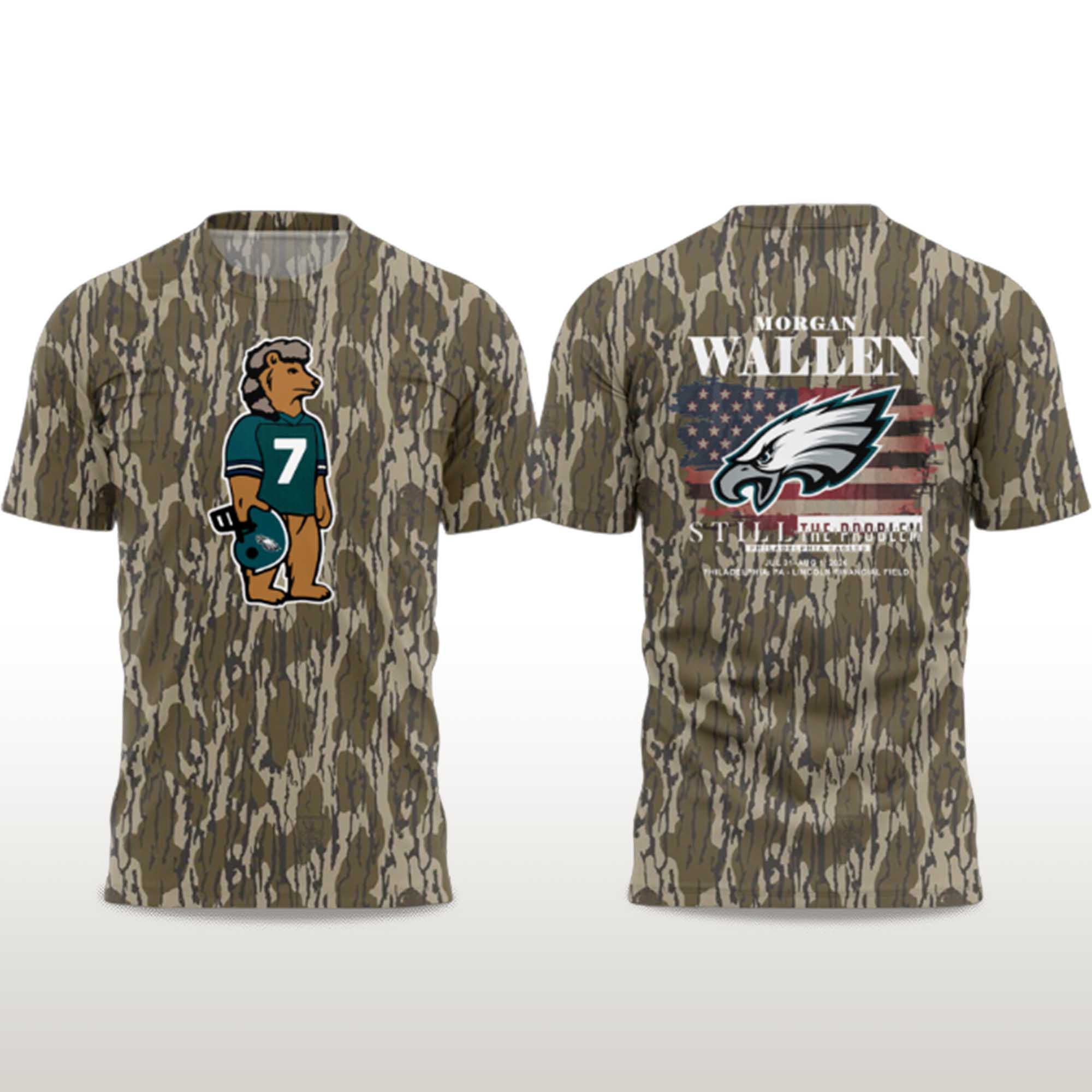 Eagles Morgan Wallen Still the Problem Tour 2026 Camo Shirt 2 Eagles Morgan Wallen Still the Problem Tour 2026 Camo Shirt 2