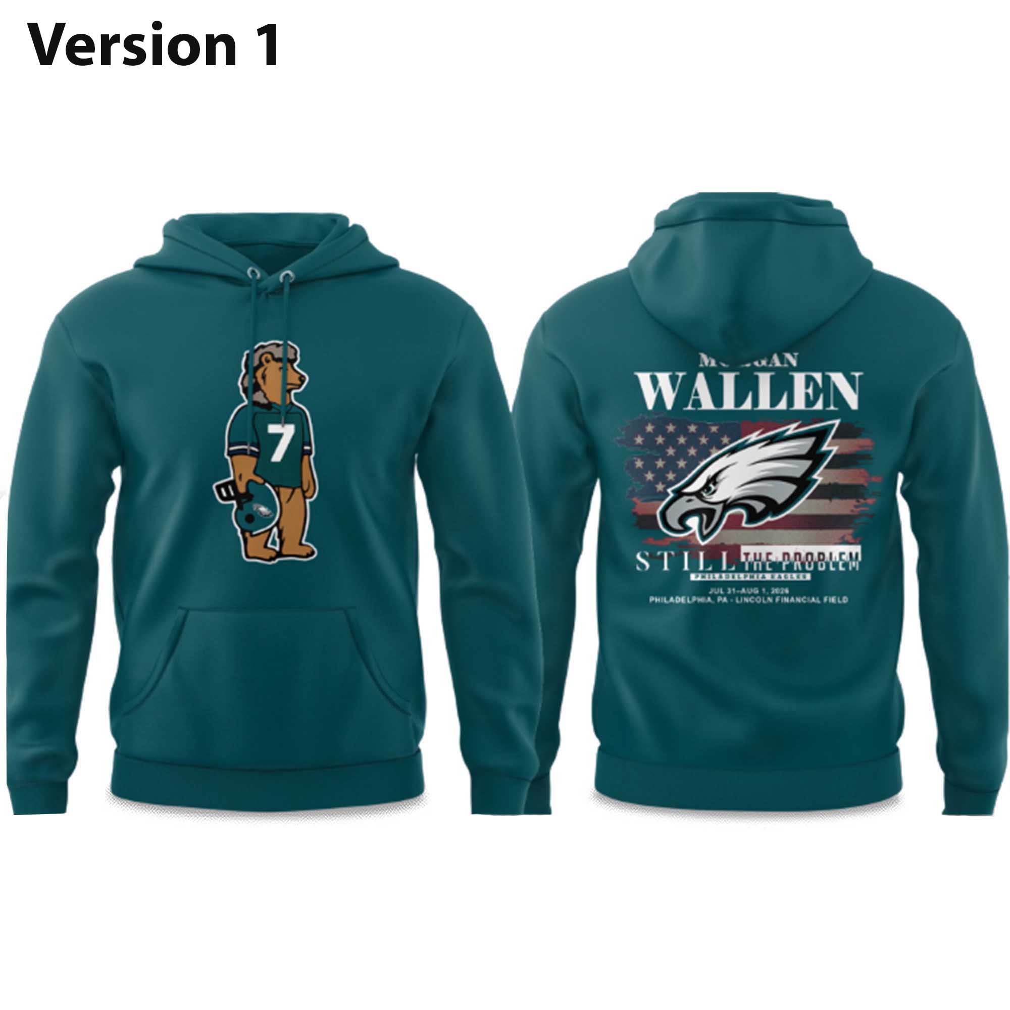 Eagles Morgan Wallen Still the Problem Tour 2026 Hoodie Eagles Morgan Wallen Still the Problem Tour 2026 Hoodie