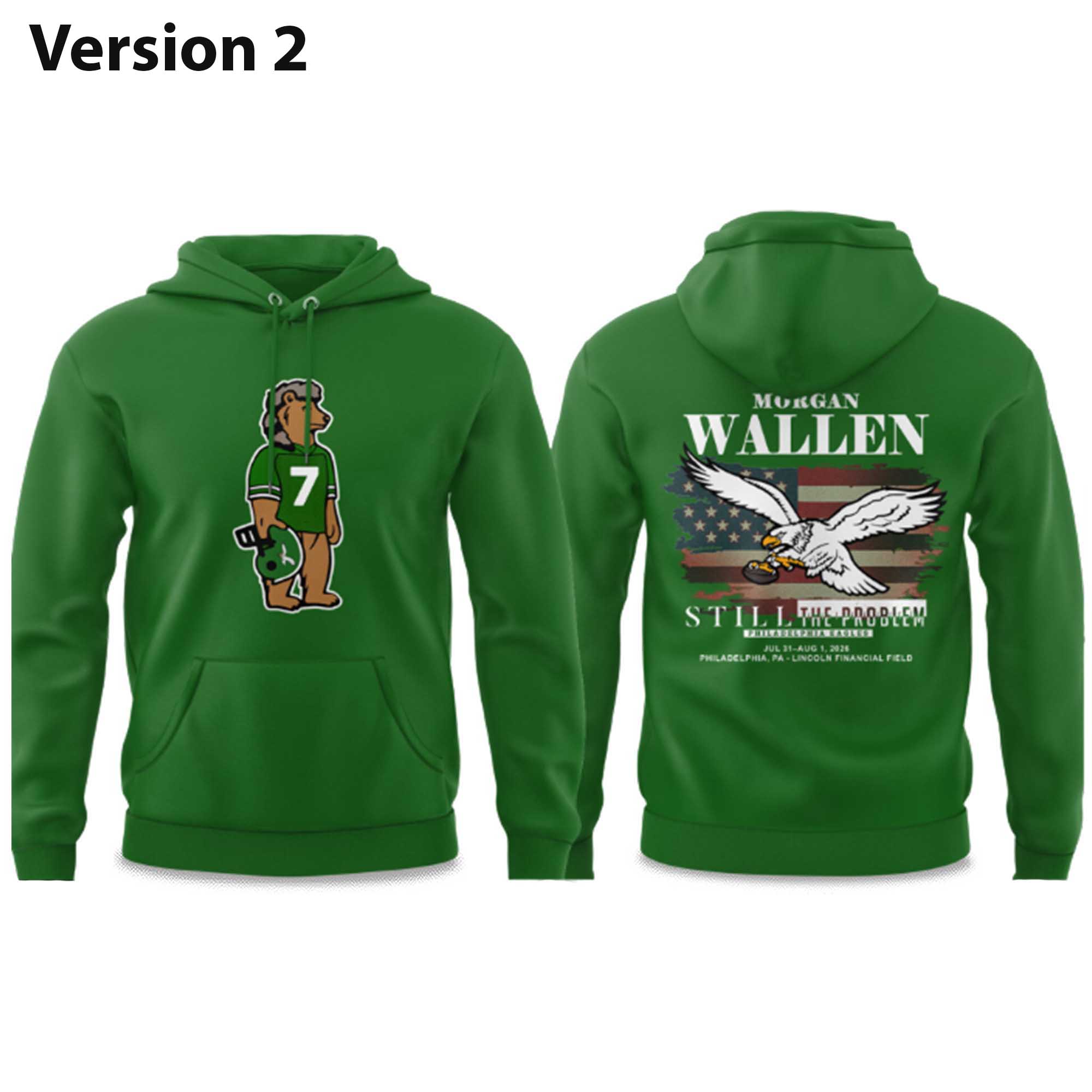 Eagles Morgan Wallen Still the Problem Tour 2026 Hoodie 2 Eagles Morgan Wallen Still the Problem Tour 2026 Hoodie