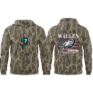 Eagles Morgan Wallen Still the Problem Tour 2026 Camo Hoodie 1