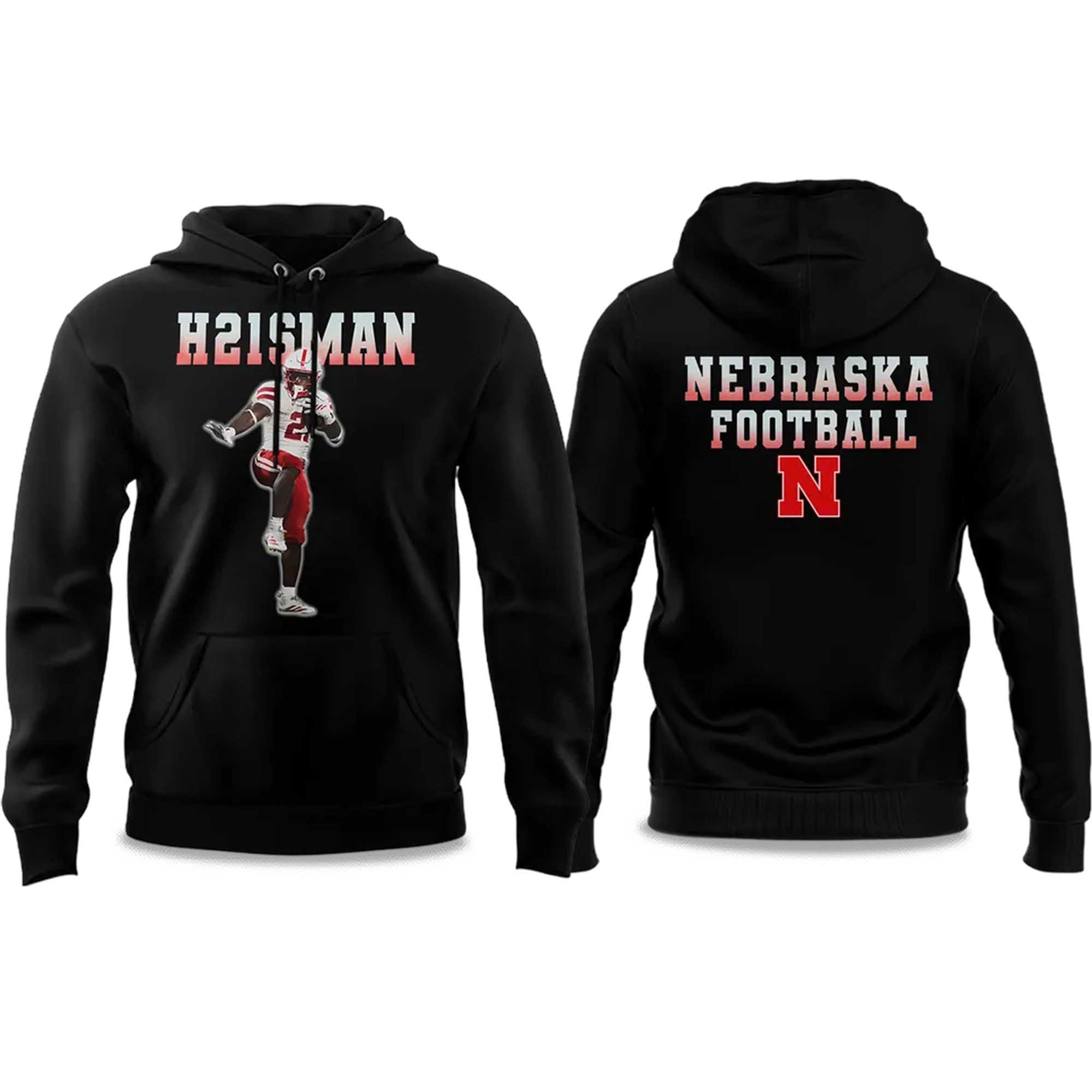 Emmett Johnson Nebraska Football Hoodie Emmett Johnson Nebraska Football Hoodie