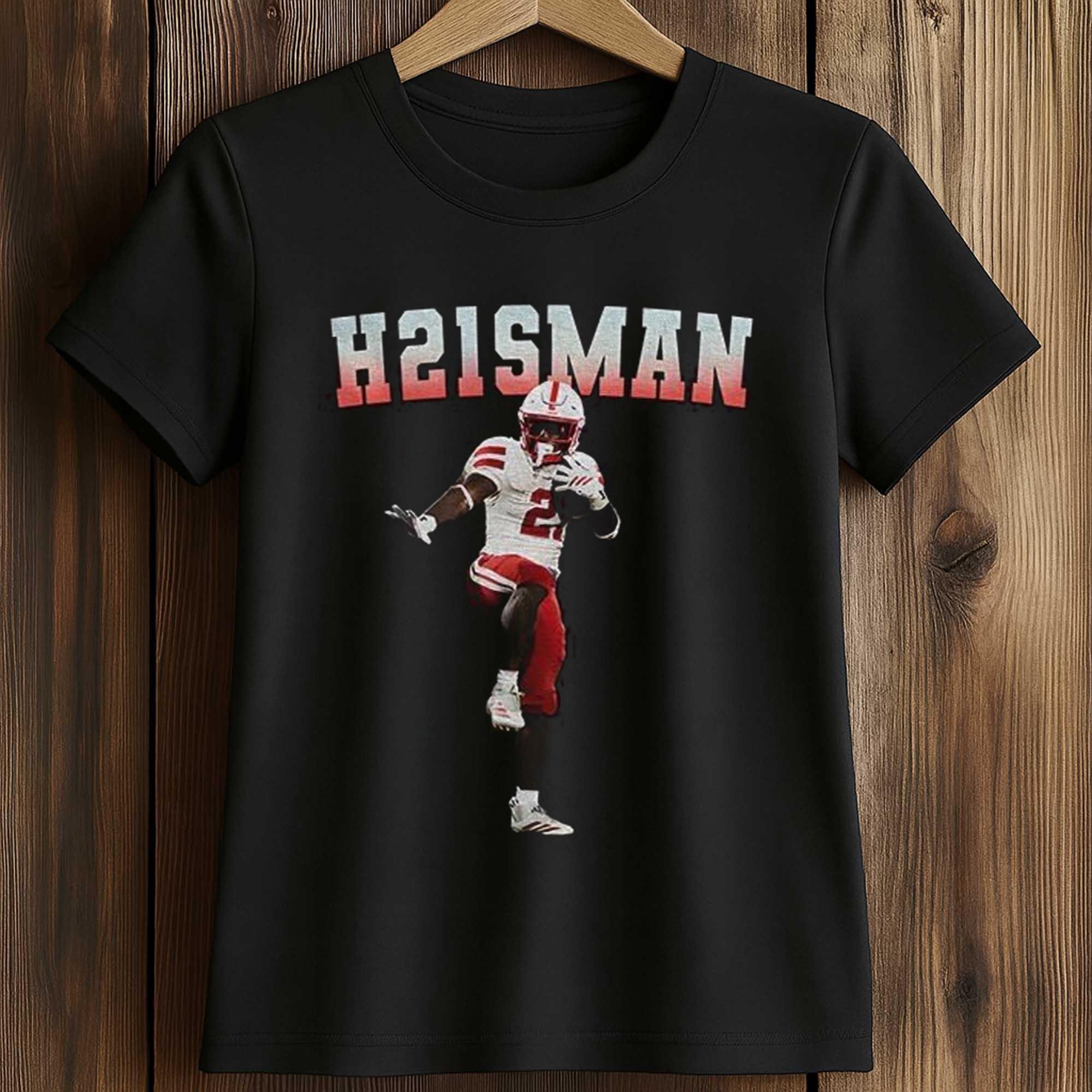 Emmett Johnson wears Jonathan Taylor Shirt 2 Emmett Johnson wears Jonathan Taylor Shirt