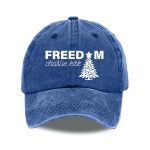 Freedom Charlie Kirk Christmas Print Baseball Cap