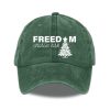 Freedom Charlie Kirk Christmas Print Baseball Cap 7 Freedom Charlie Kirk Christmas Print Baseball Cap