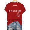 Freedom Charlie Kirk Christmas Shirt