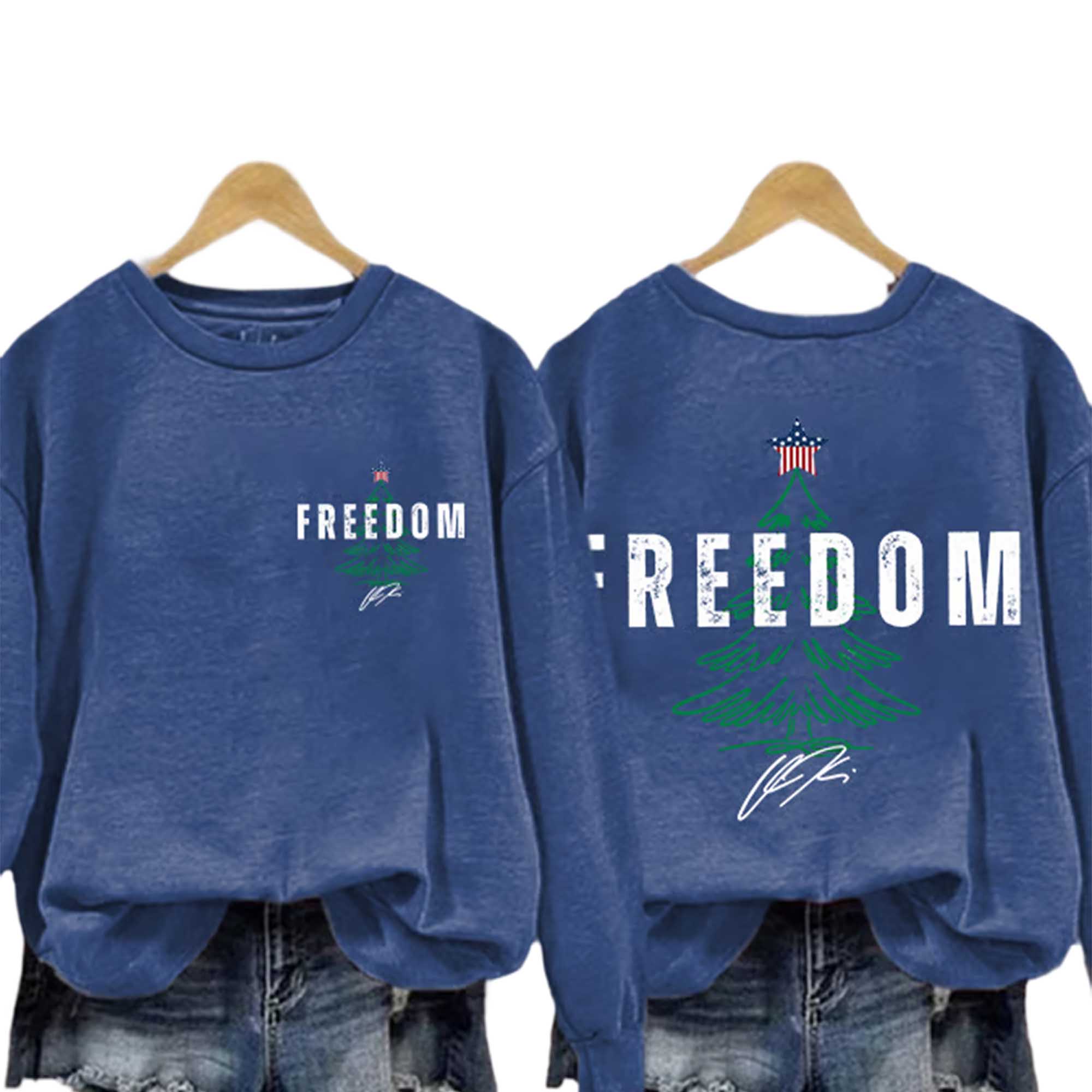 Freedom Charlie Kirk Christmas Sweatshirt 5 Freedom Charlie Kirk Christmas Sweatshirt