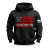 Freedom Over Fear America Hoodie
