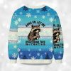 Hang On, Let Me Overthink This Raccoon Christmas Ugly Sweater 3 Hang On Let Me Overthink This Raccoon Christmas Ugly Sweater 2