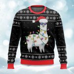 Merry Alpaca Christmas Ugly Sweater