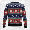 Horses Pattern Ugly Christmas Sweater 3 Horses Pattern Ugly Christmas Sweater 2