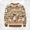 Huh Cat Chonky Ben Meme Christmas Ugly Sweater