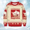 Ibuprofen Meme Cat Christmas Ugly Sweater 1