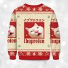 Ibuprofen Meme Cat Christmas Ugly Sweater 2