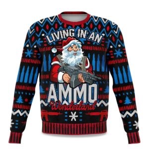 2025 Living in an Ammo Wonderland Ugly Christmas Sweater
