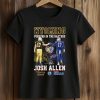 Josh Allen 17 Bills x Wyoming Cowboys Shirt