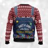 Just A Girl Who Loves Christmas And Cows Ugly Christmas Sweater